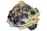 Aquamarine, Fluorite & Orthoclase Feldspar - Namibia #132153-1